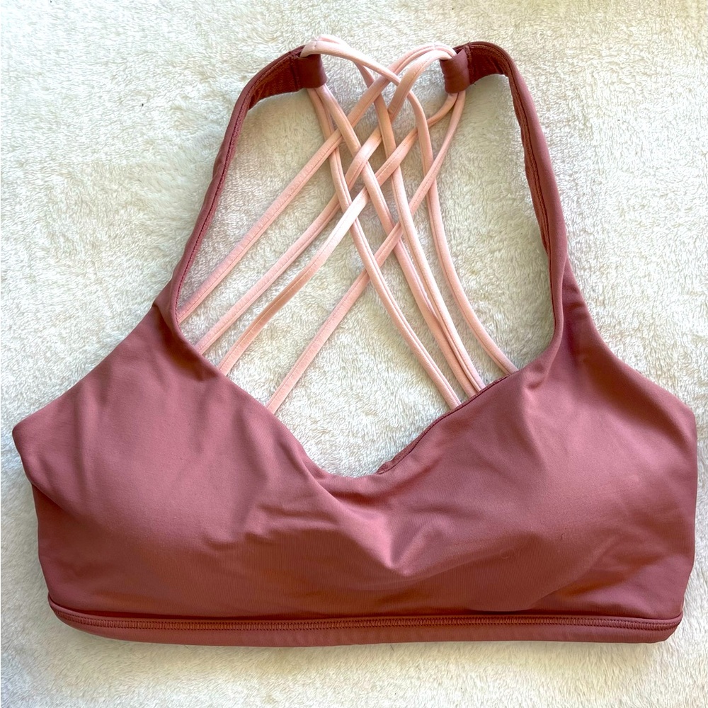 LULU Lemon Free to Be Bra - Wild Light Support.  Gently used.